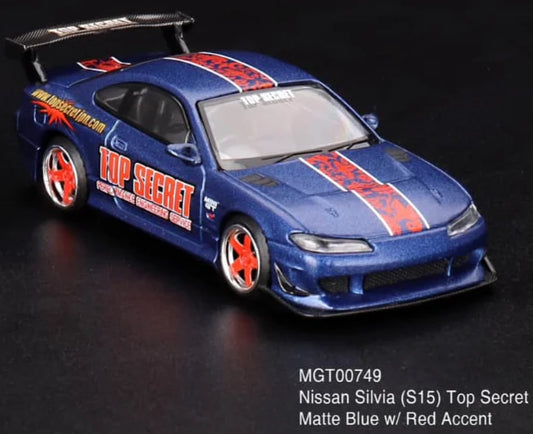 Mini GT  Malaysia Diecast Expo 2024 MDX2024 # Nissan Silvia S15 Top Secret