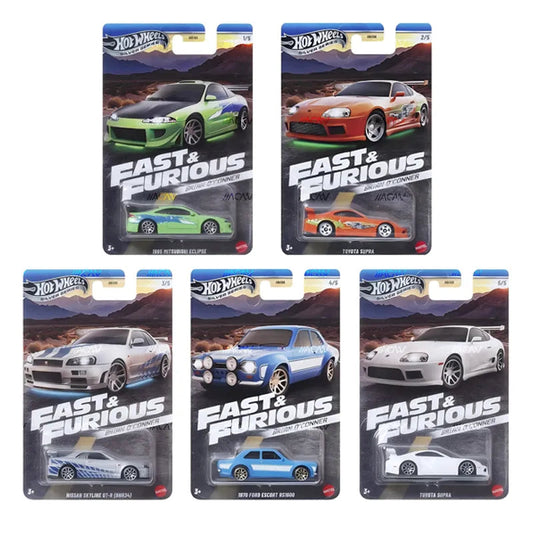 PRE ORDER Hot Wheels Fast & Furious Themed Assortment 2025 Mix 1H - Brian O'Conner