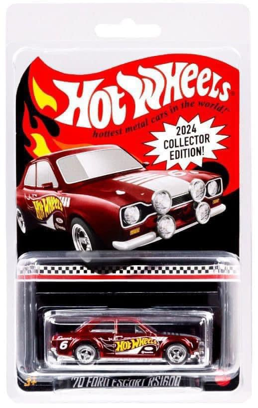 PRE ORDER Hot Wheels Target Mail In 2024 1970 Ford Escort RS1600 Collector Edition