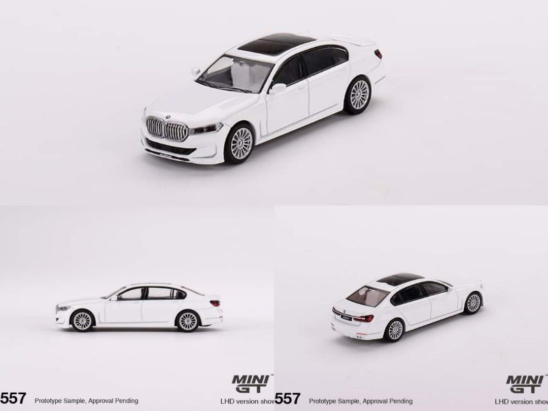 Mini gt #557 bmw 750Li xdrive white edition