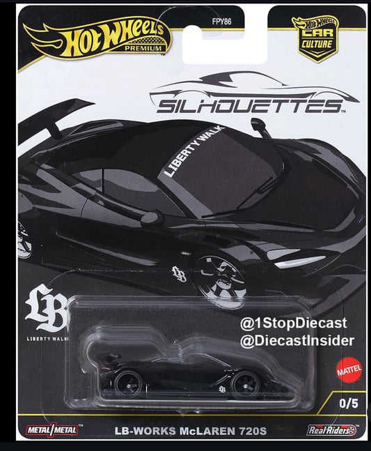 PRE ORDER hotwheels premium silhouette set