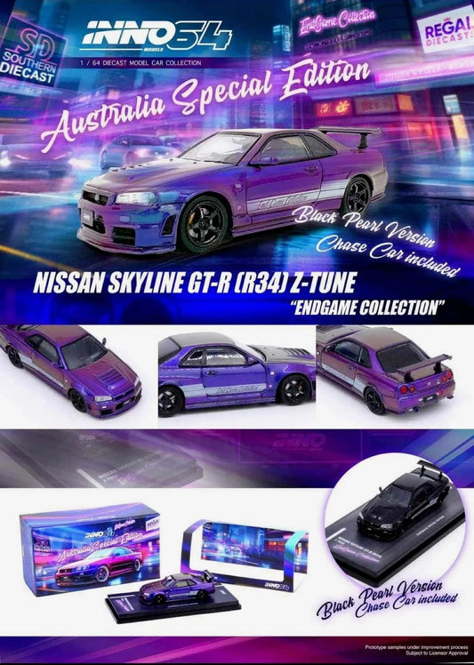 INNO64 NISSAN SKYLINE GT-R (R34) Z-Tune "ENDGAME" Australia Special