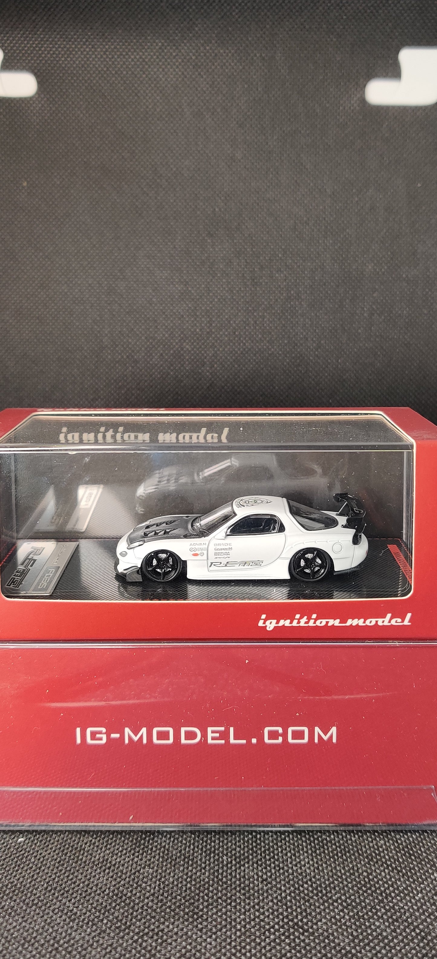 Ignition model Mazda RX-7 (FD3S) RE Amemiya White