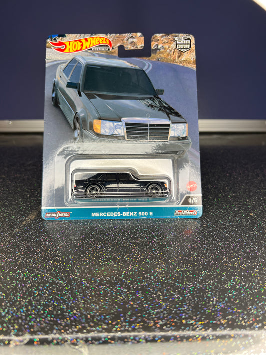 CHASE Hotwheels canyon warriors MERCEDES-BENZ 500 E