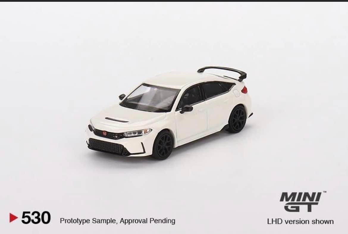 Mini gt Honda civic Type R championship white 2023 first casting of the new shape *