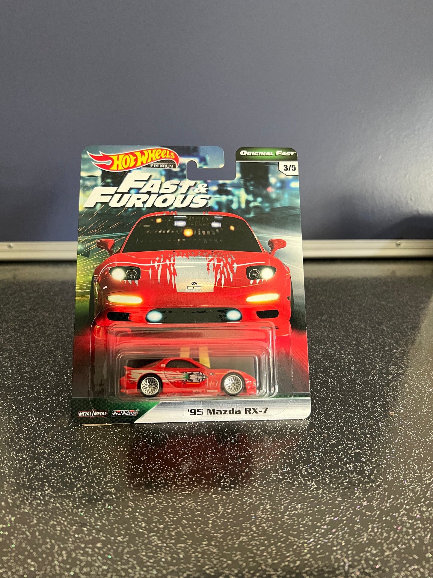 Hotwheels fast and furious original fast 95 Mazda RX7