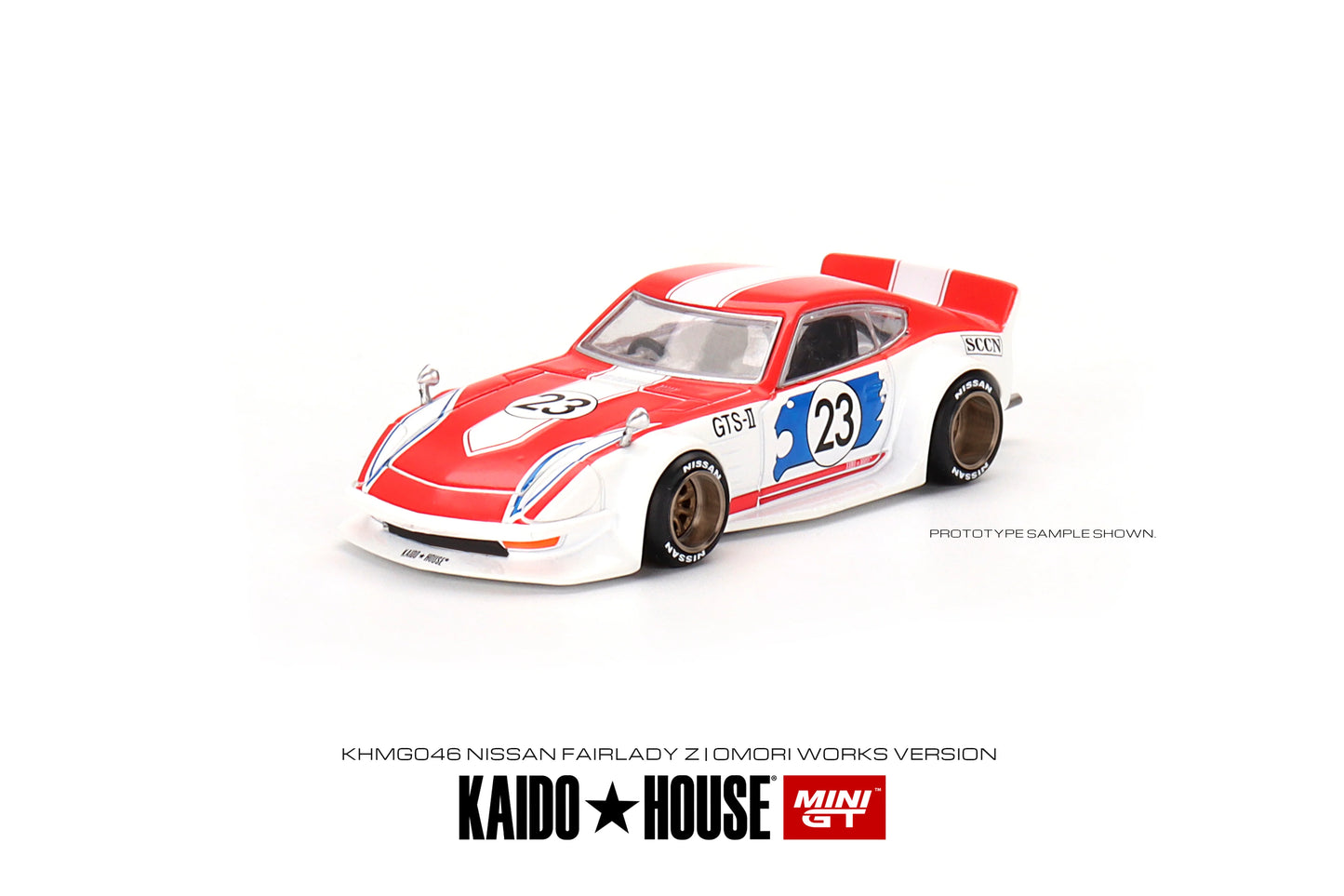 Kaido House x MINI GT ] Nissan Fairlady Z Kaido GT Omori Works KHMG046