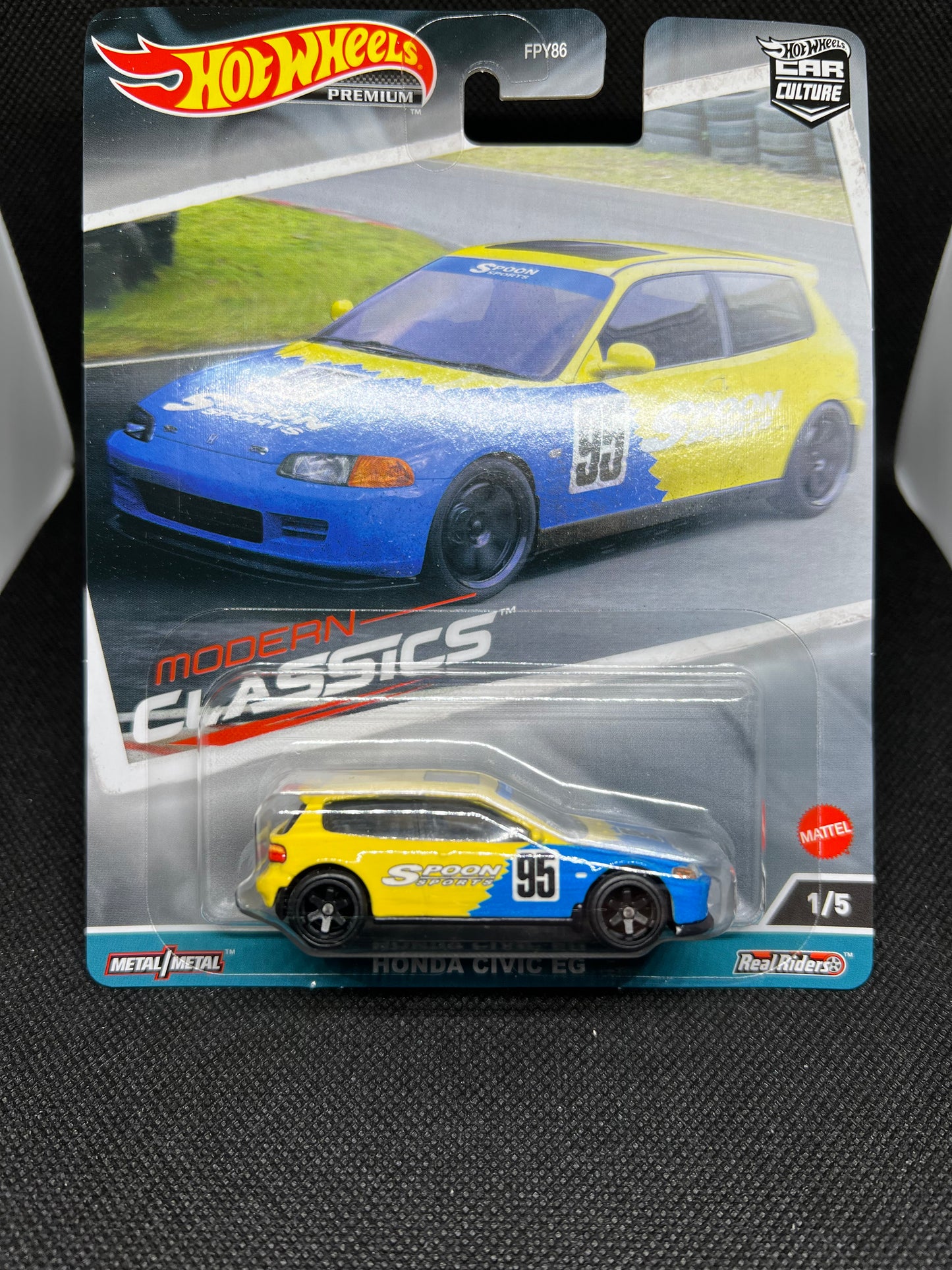 Hotwheels modern classic Honda civic EG spoons