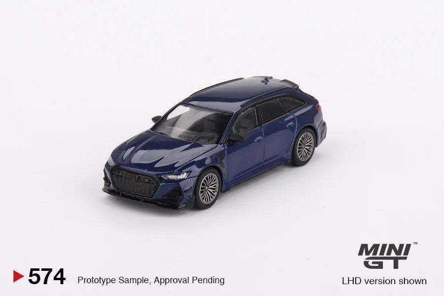 Mini GT #574 Audi ABT RS6-R Navarra Blue Metallic