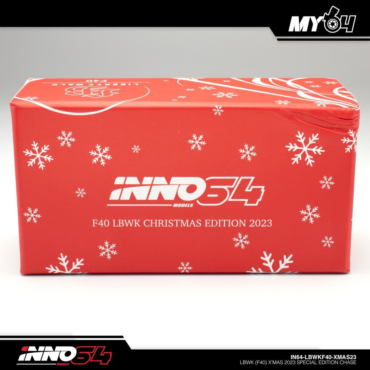 **CHASE EDITION** Inno64 Ferrari F40 LBWK Christmas 2023 SPECIAL EDITION