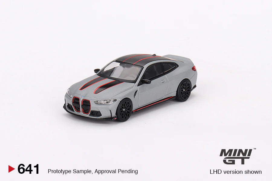 Mini GT BMW M4 CSL (G82) – Frozen Brooklyn Grey Metallic