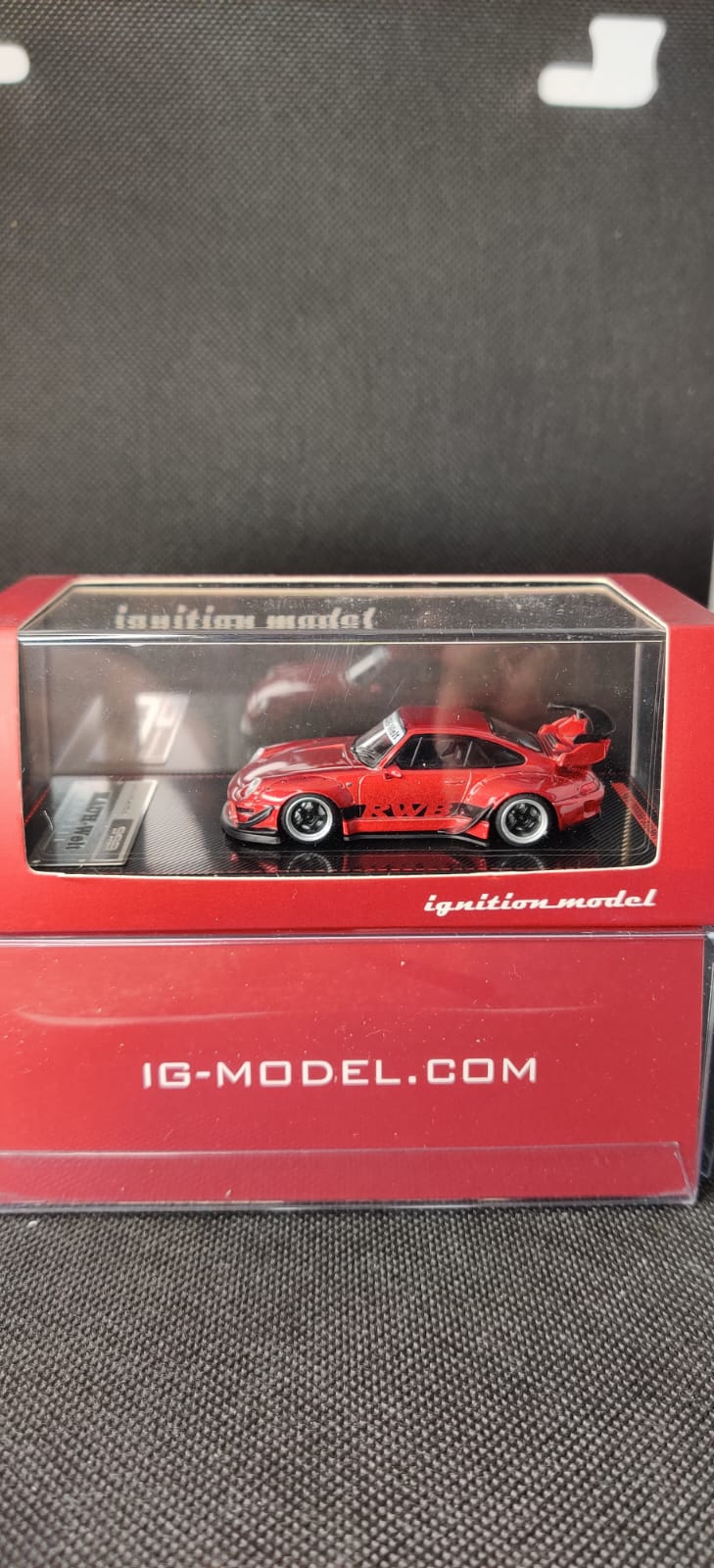 Ignition model IG2154 RWB Porsche 993 Red Metallic