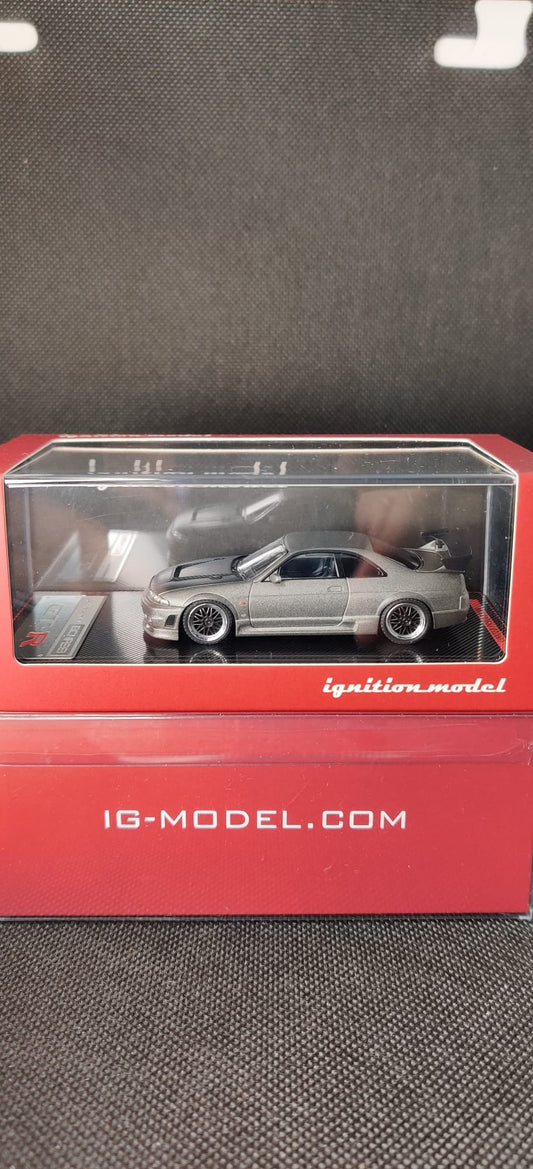 Ignition model Nissan R33 GT-R Titanium Gray