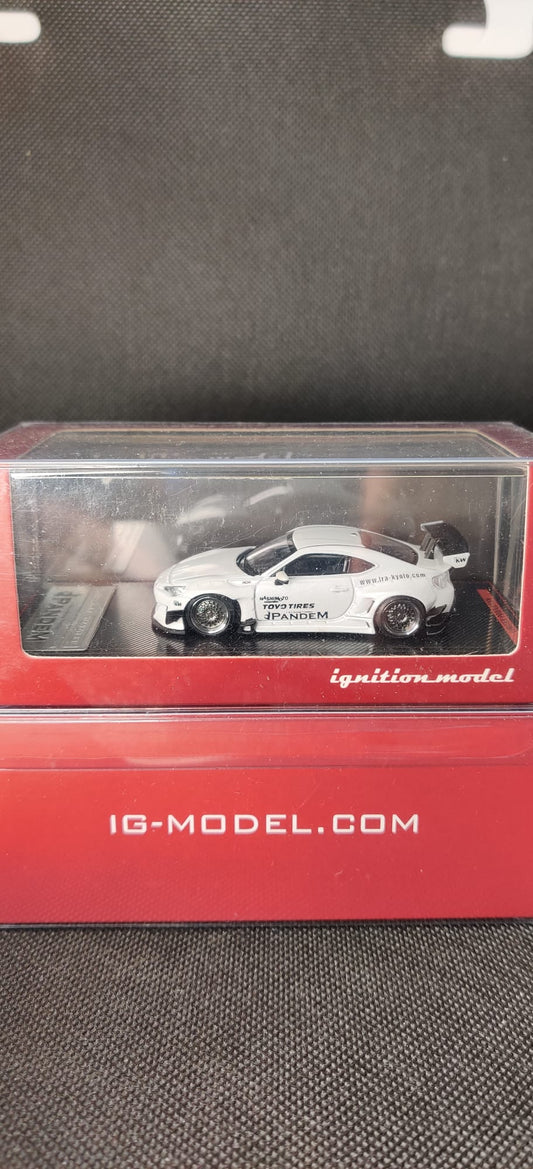 Ignition Model Pandem Toyota 86 V3 White