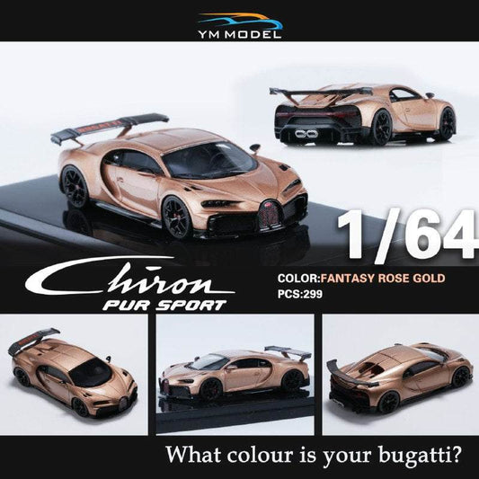 YM Model Bugatti Chiron Pur Sport Resin