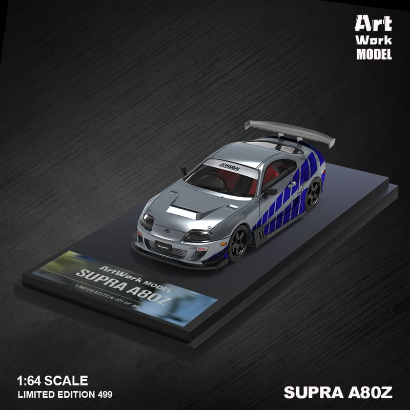Artwork supra fast and furious edition with figure