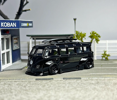 LF model Black VW T1 Van Camper RWB Kombi Sports