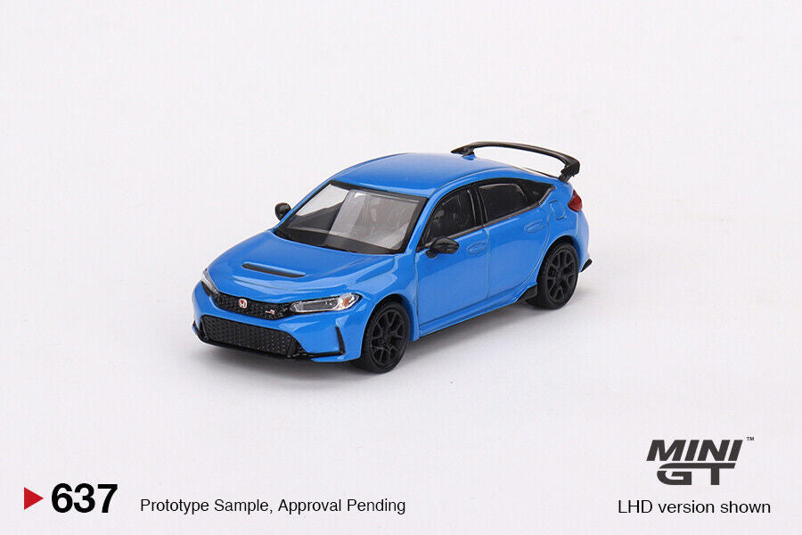 Mini GT #637 Honda Civic Type R Boost Blue Pearl 2023