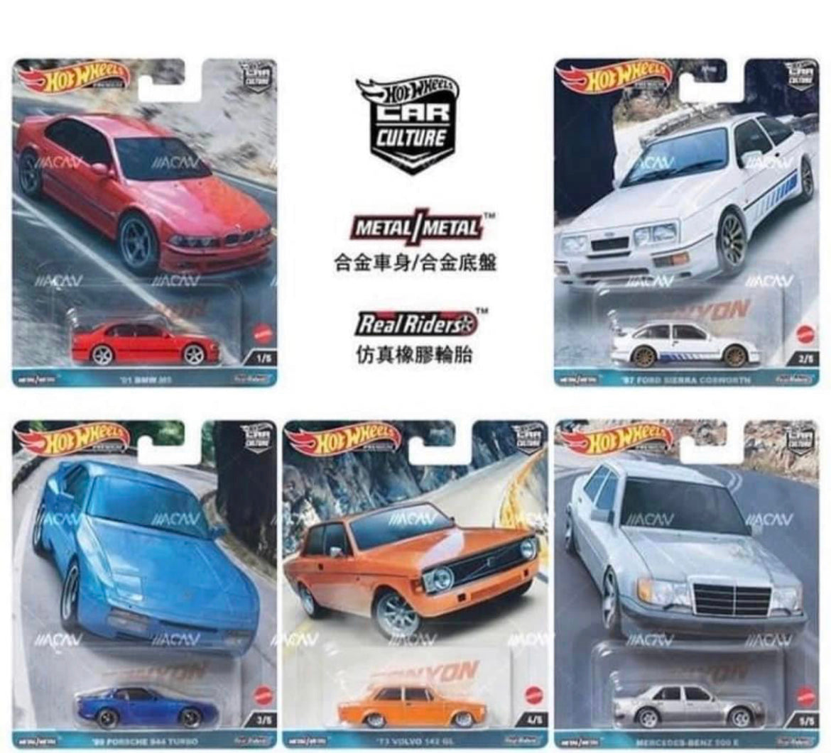 hotwheels 2023 canyon warriors full set