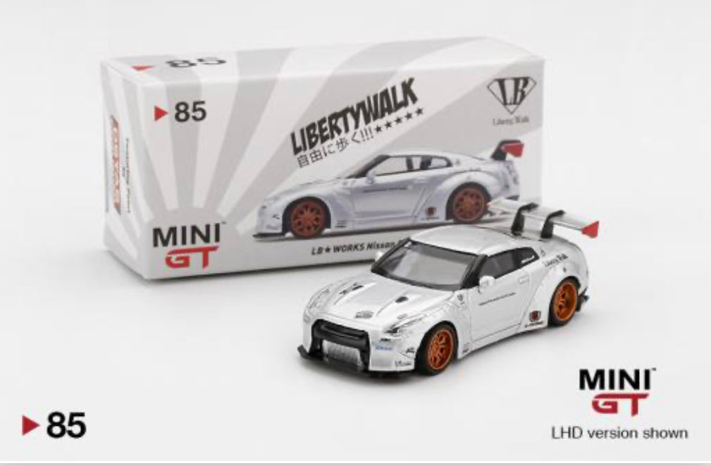 Mini gt #85 Nissan skyline r35 GTR tiwan exclusive