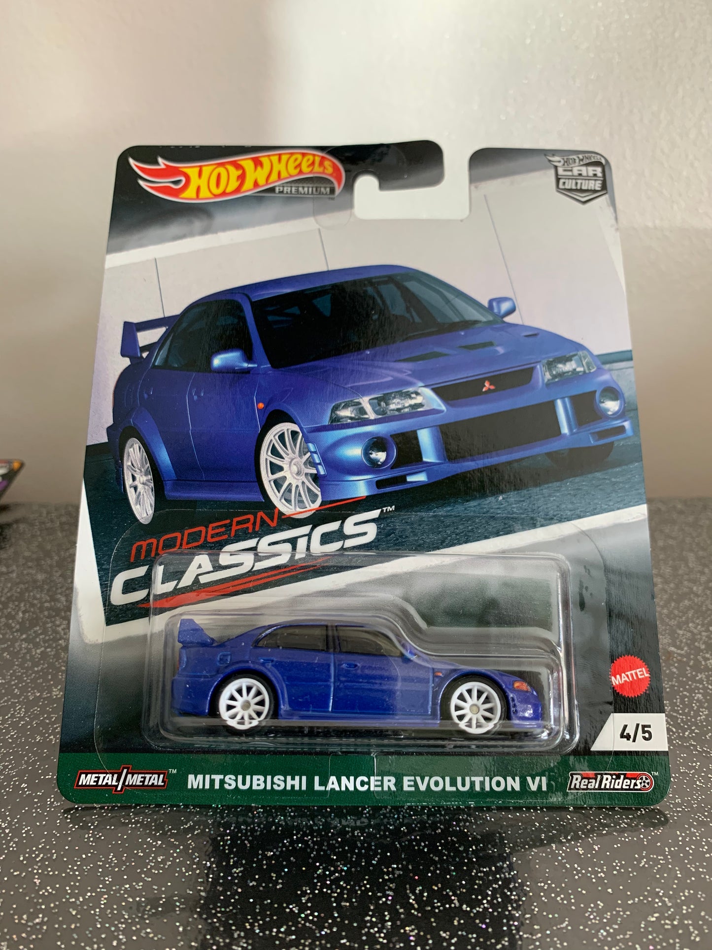 Hot wheels Morden classic Mitsubishi Lancer evo