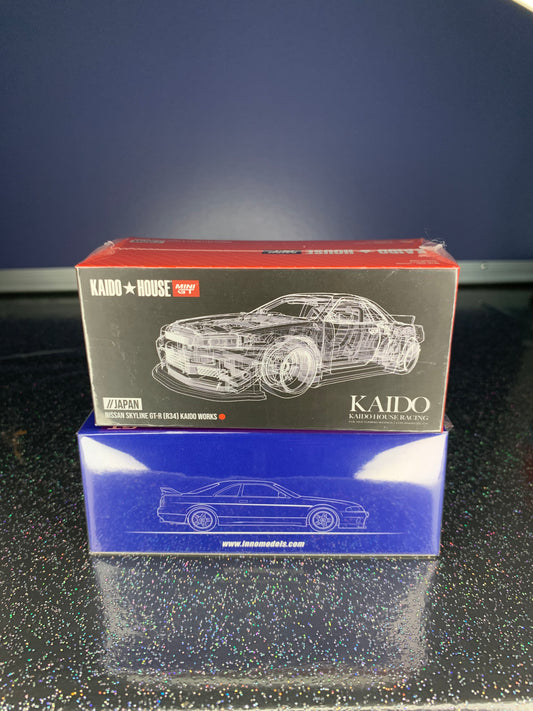 Mini gt x kaido house r34 hobby show exclusive