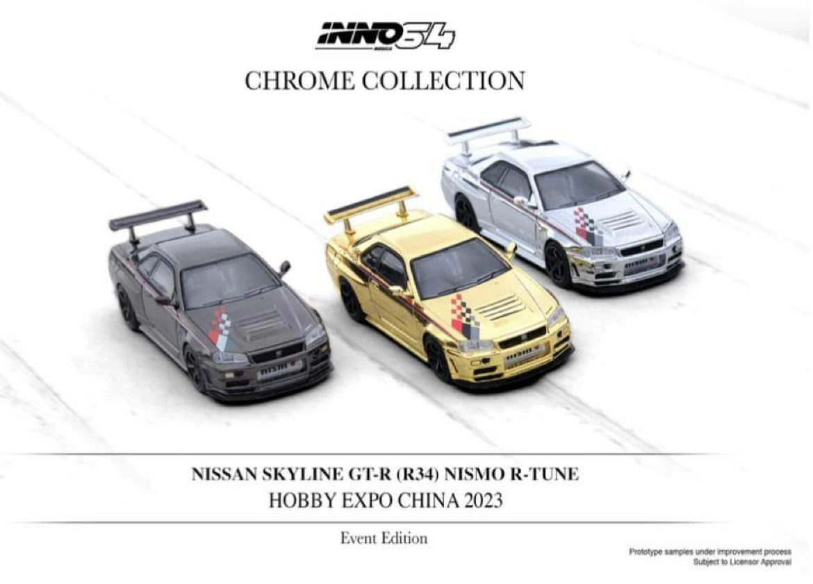 Inno 64 chrome r34 3 set China exclusive