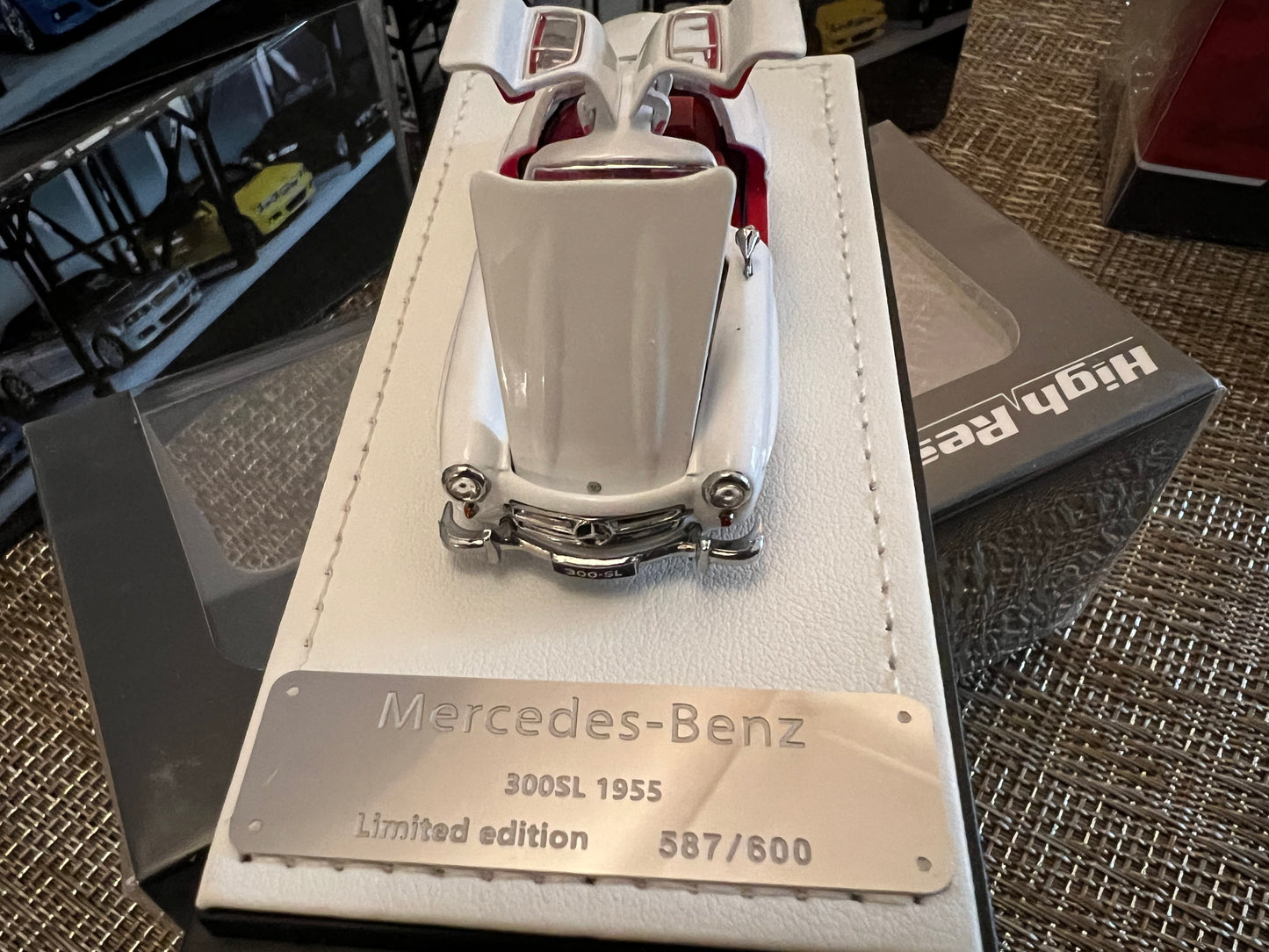 Bri scale models Mercedes 300 sl resin model